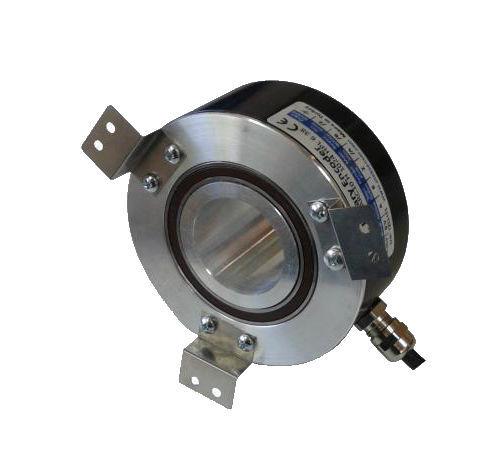 Енкодер ARC-H-100, наскрізний вал, 20mm, 1024 імп\об, TTL 5 VDC, A,/A,B,/B,Z,/Z, кабель 3м, боковий, фото 1