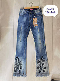 Джинси для дівчаток оптом, Grace, 134-164 рр., арт. G72413
