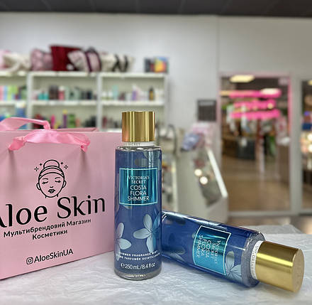 Парфумований спрей для тіла Victoria`s Secret Costa Flora Shimmer Fragrance Mist 250мл, фото 1
