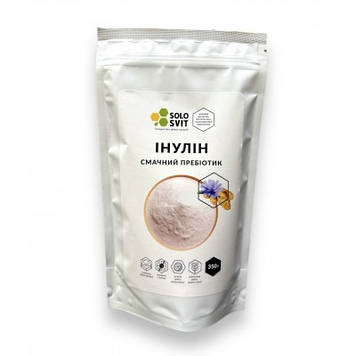 Інулін ПРЕМІУМ цикорію та топінамбуру, пребіотик ТМ SoloSvit 350 г