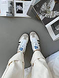 Жіночі кросівки Adidas Samba OG White / Black, фото 4