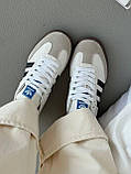 Жіночі кросівки Adidas Samba OG White / Black, фото 9