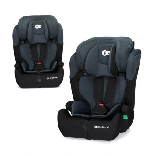 Kinderkraft автокрісло Comfort Up2 I-size чорне 9-36кг 100-150см I-size R129