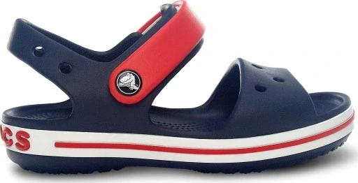 Дитячі сандалі Crocs Crocband Sandal Kids сандалії на липучці на літо сині