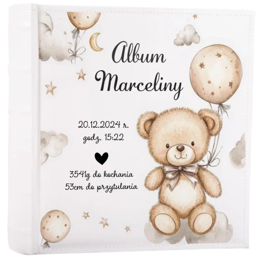 Альбом для фотографій дитячий хрестини 200 фото метричка річниця