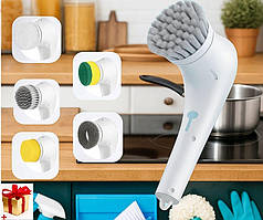 Електрична щітка 5в1 для прибирання Electric Cleaning Brush Багатофункціональна електрична щітка 5 в 1