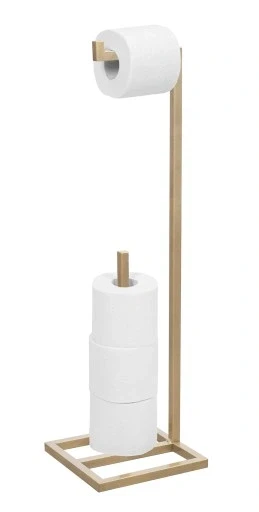 Стійка лофт металева тримач для туалетного паперу золотий продукт