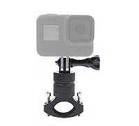 Кріплення на кермо GoPro/Sjcam/Eken, 360°, металеве, чорне