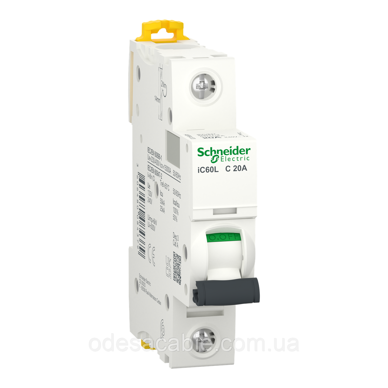 АВТОМАТИЧНИЙ ВИМИКАЧ iC60L 1P 20A C