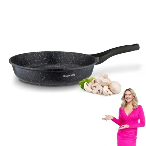 Мармурова сковорода для індукції велика неприлипка сковорода 28 см Avistado