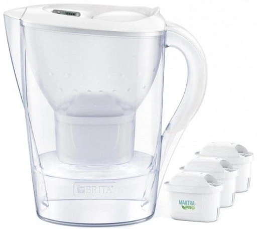 Brita Marella білий + 3 Maxtra Pro Pure Performance