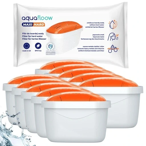 Фільтр для води Aquafloow для жорсткої води до кувшина Brita Dafi замінник 10 штук