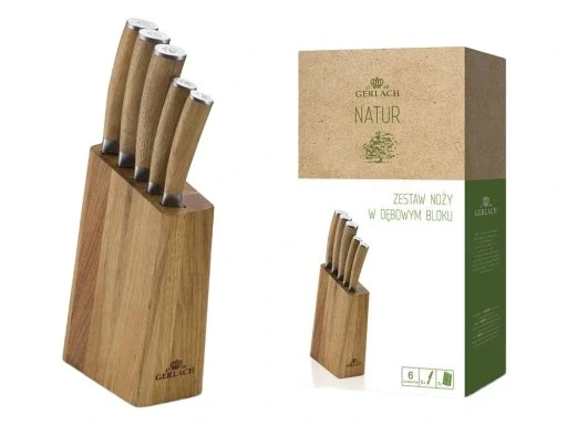 Gerlach Natur 320 набір ножів у блоку