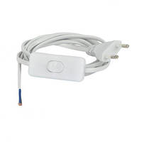 Від 5 шт. Мережевий кабель з євровилкою та вимикачем,1.5 м 303/511 купить оптом