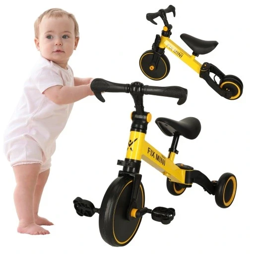 Трьохколісний біговий велосипед 3в1 з педалями легкий велосипед для дітей