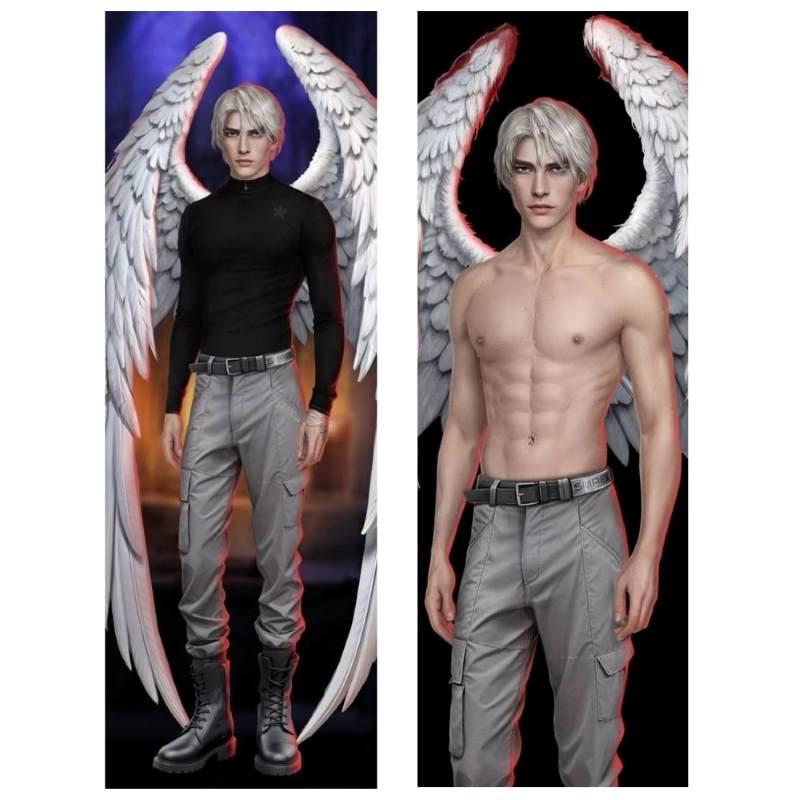 Дакімакура 150 х 50 см  Каін Клуб Романтики Подушка з наволочкою  двостороння, фото 1