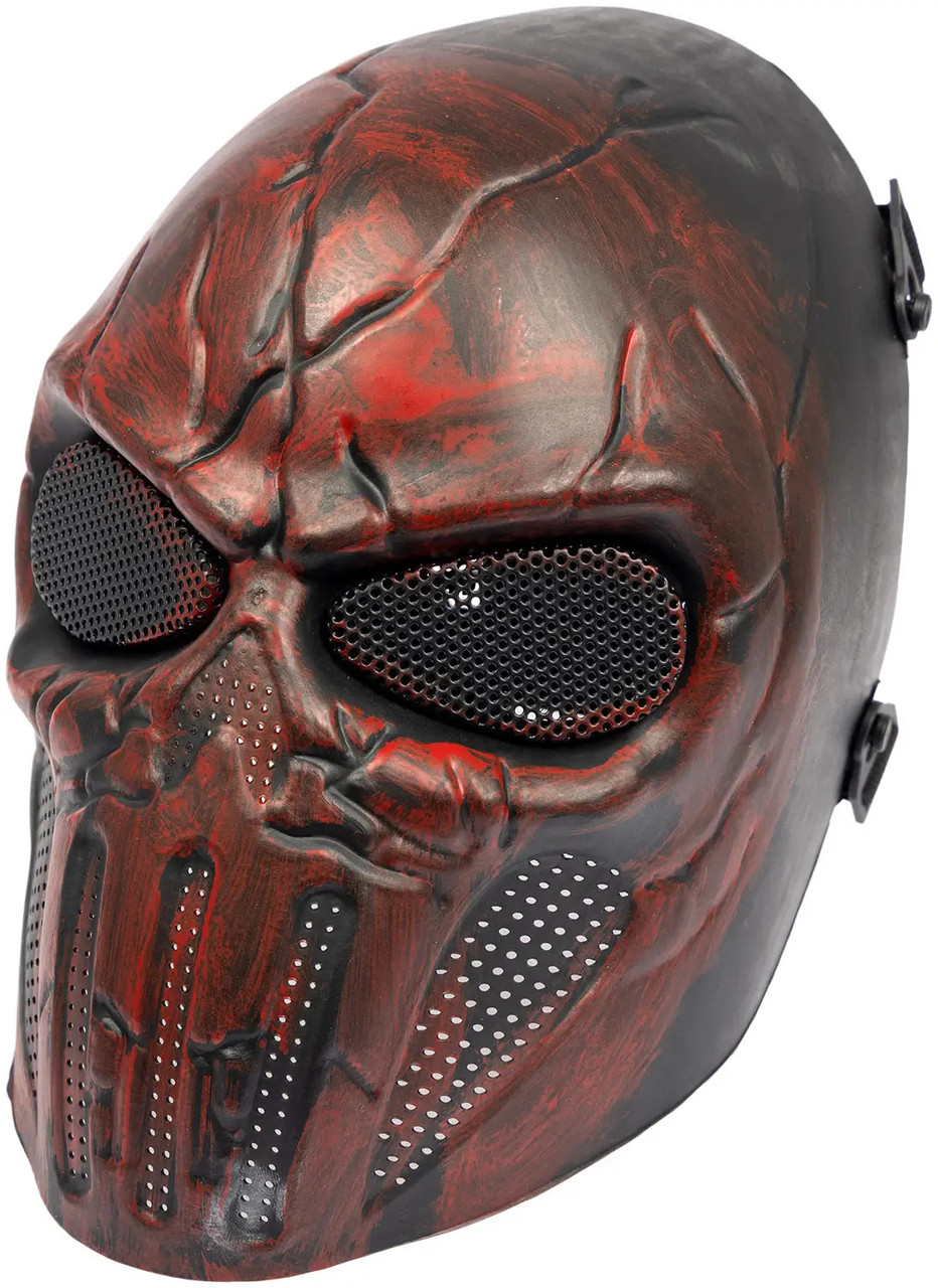 Захисна страйкбольна маска WoSport Disciplinary Mask red MA-88-R
