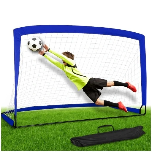 Футбольні ворота 200 см для саду складні для дітей тренувальні переносні