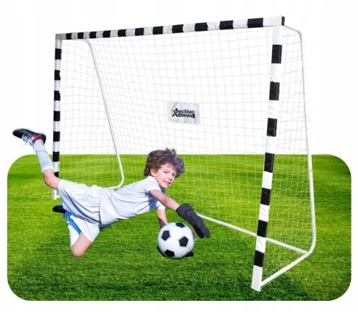 Великі міцні металеві футбольні ворота для тренувань 300x200 см для футболу