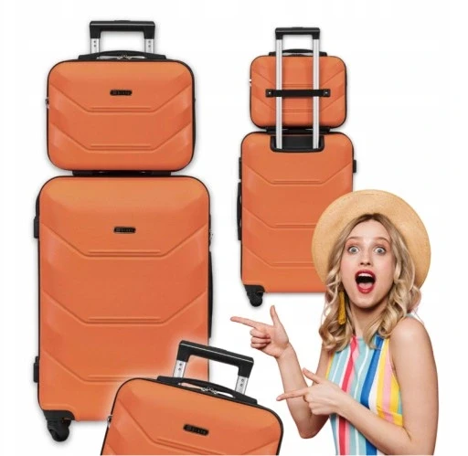 Валіза Xl 24 середнього розміру + Xs куфер для каюти ручної поклажі для подорожі Abs кольори