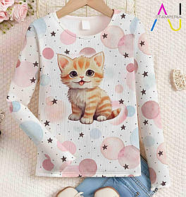 Реглан для дівчаток оптом, 4-14 рр., арт. 4022-3