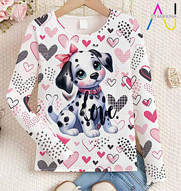 Реглан для дівчаток оптом, 4-14 рр., арт. 4022-4