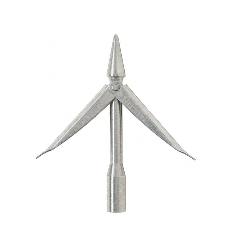 Наконечник однозубий Salvimar CONCORDE конус 2 прапорця AC023, фото 1