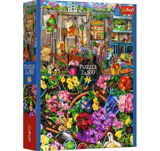 Пазл "Праця в саду", 2х500 елементів Trefl (5900511375299)