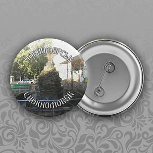 Значок 56 мм Чорноморськ 015