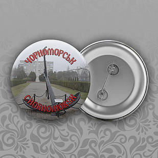 Значок 56 мм Чорноморськ 016