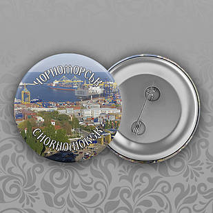 Значок 56 мм Чорноморськ 019