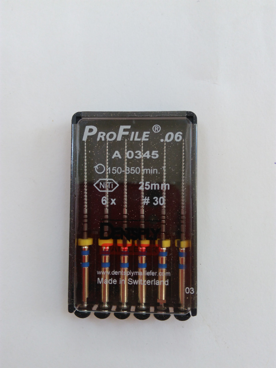 ПроФайли (ProFile®) 0.6, 25 мм розмір 30, 6 шт.  