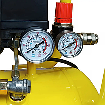 Поршневий компресор масляний 1.5 кВт 50 л Werk BM-2T50N надійний компресор, фото 4