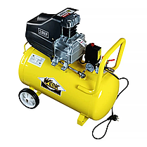 Поршневий компресор масляний 1.5 кВт 50 л Werk BM-2T50N надійний компресор, фото 5