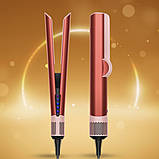 Фен випрямляч для вологого та сухого волосся Утюжок з дисплеєм та регулюванням температури повітря, фото 2