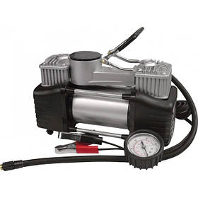 Компресор автомобільний 10 атм, 60 л/хв двопоршневий MIOL 81-118 для коліс R13, R14, R15, R16, R17, R18