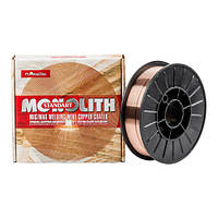 Дріт зварювальний обміднений (1 мм, 5 кг) для напівавтомата Monolith G4Si1 (Св-08Г2С)