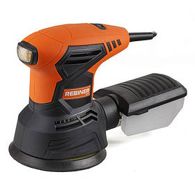 Шліфмашина ексцентрикова 125 мм, 240 Вт Rebiner ROS-950E