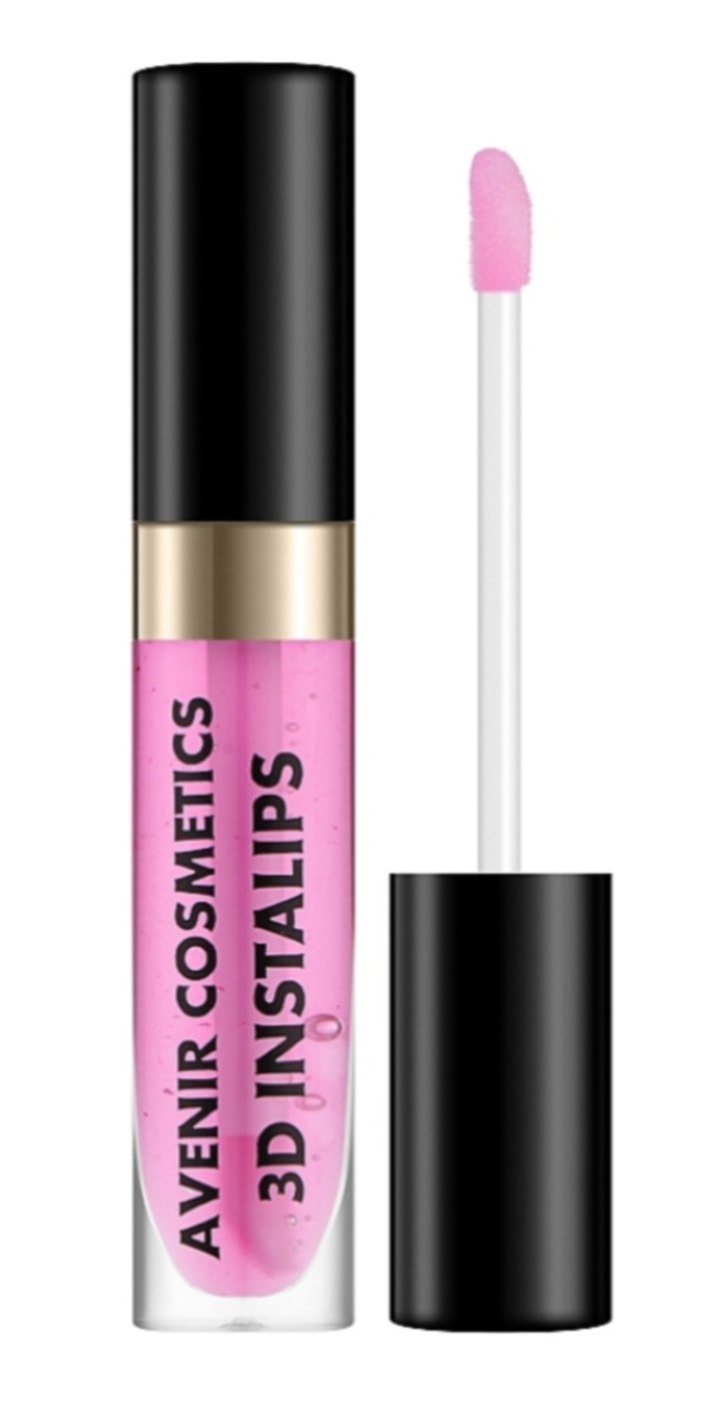 Блиск-тінт для губ  Avenir Cosmetics 3D Instalips Lip Tinted Plumping Oil № 101,  6,5 г