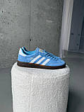 Жіночі кросівки Adidas Handball Spezial Blue Premium, фото 5
