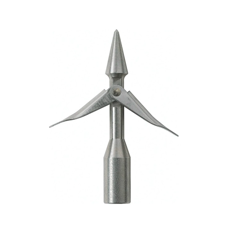 Наконечник однозубий Salvimar MINICONCORDE конус 2 малих прапорця AC025, фото 1