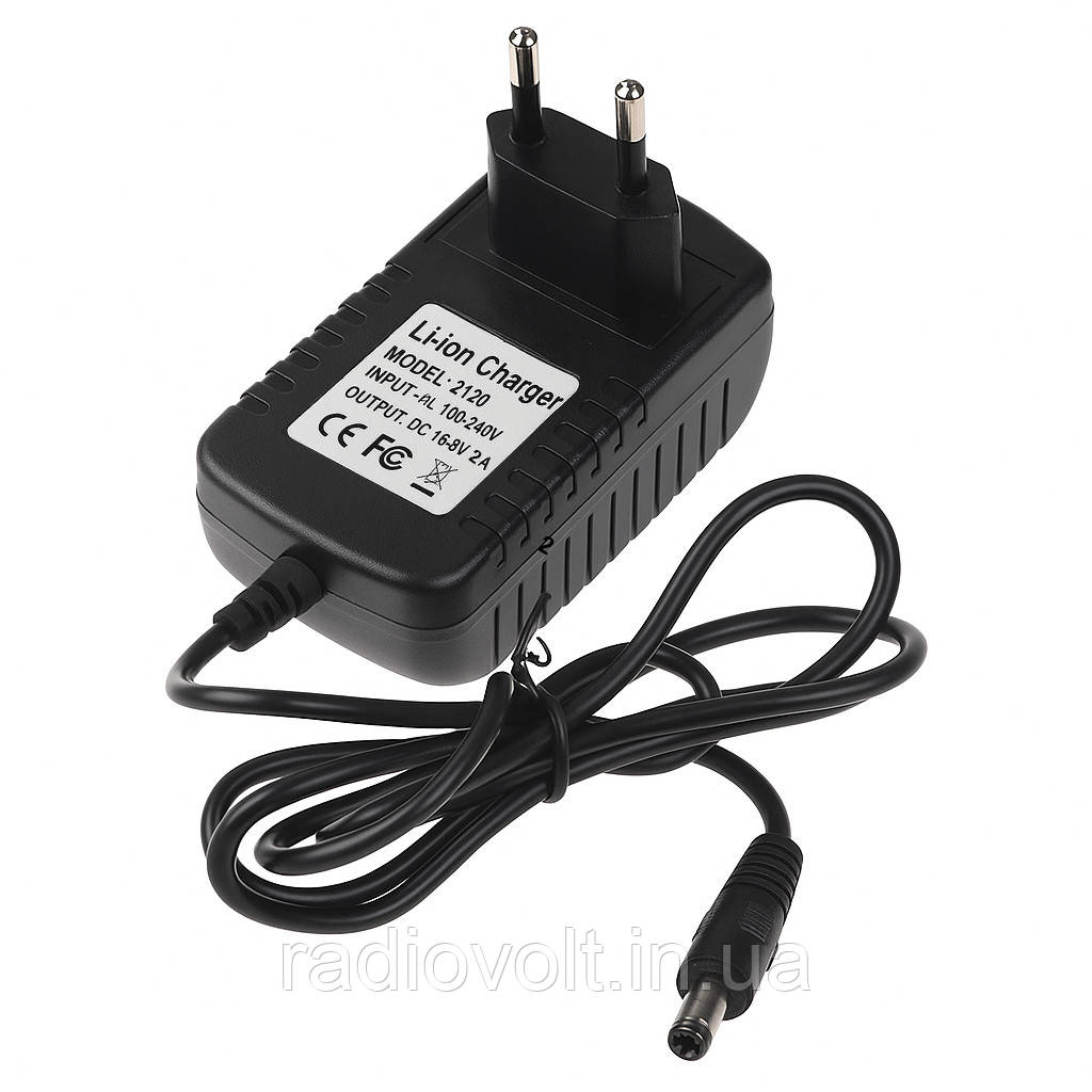 Зарядний пристрій для 4S збірки Li-ion, Li-Pol 16.8В 2А