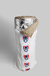 Рулонна фольгована базальтова теплоізоляція 20мм. рулон 2,4 м2.