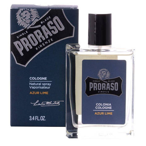 Одеколон після гоління Proraso Cologne Azur Lime, 100 мл (8004395007714), фото 1