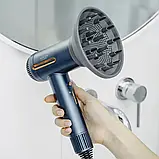 Фен для волосся Adler AD 2271 SUPERSPEED 1500 Вт з іонізацією, LED-дисплеєм та магнітними насадками, фото 5