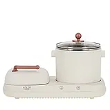 Сніданкова станція Adler AD 6421, 2 в 1: гриль і каструля 1 л, ретро-дизайн, 1100–1320 Вт, фото 5