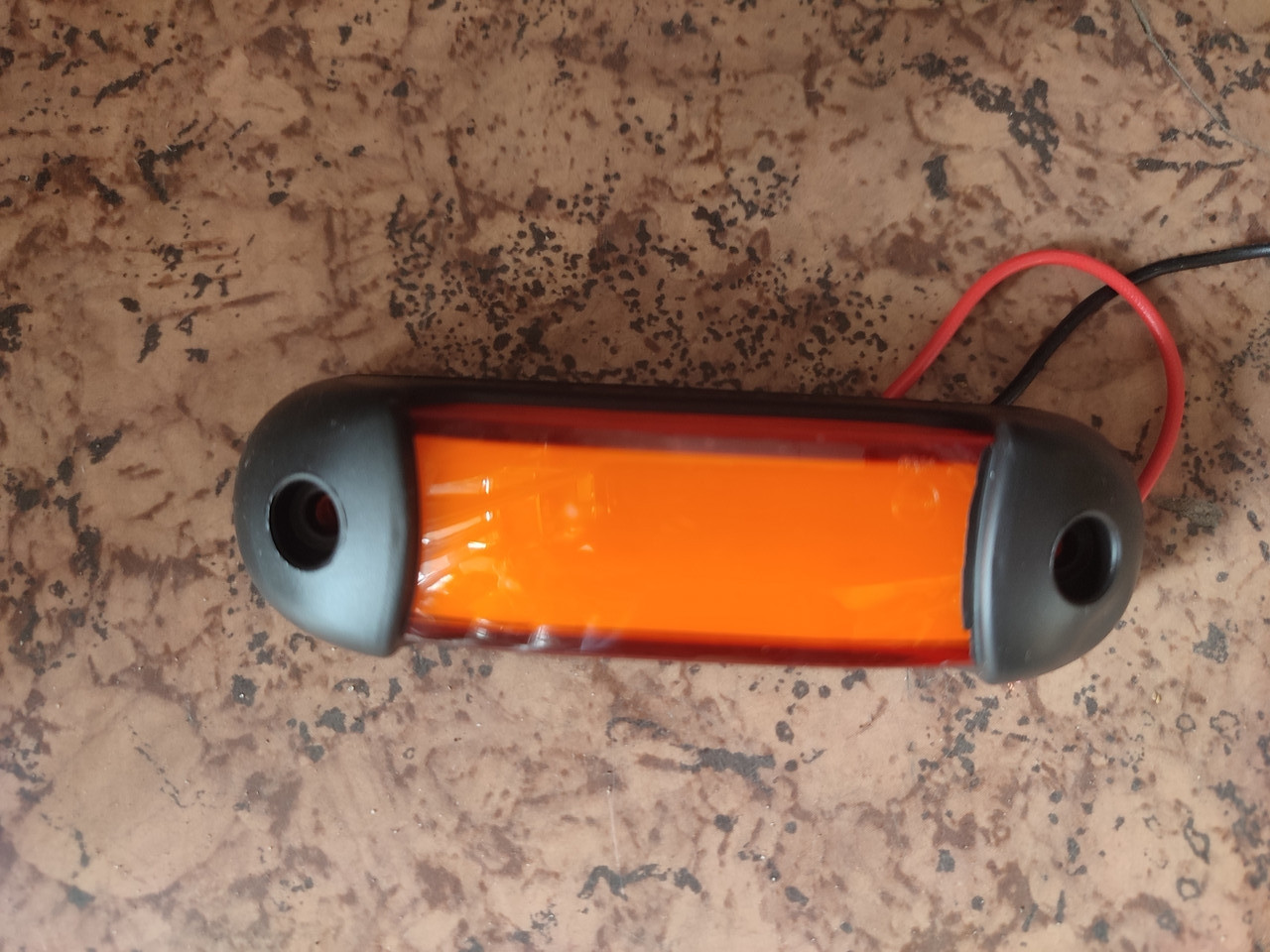 Габаритні вогні неон жовті 12-24 В, фото 1