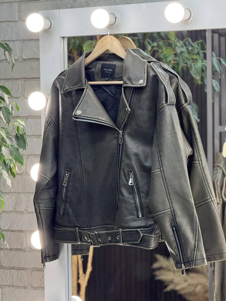 Шикарна жіноча косуха, тканина "Еко-Шкіра" 46, 48, 50, 52, 54 розмір 46