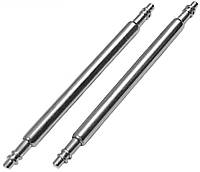 Крепление шпилька втулка-игла для ремешка часов шириной 20 mm (пара 2 шт)