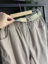 Шикарні жіночі штани, ткань "Стрейч+Коттон" 54, 56, 58, 60, 62, 64 розмір 54, фото 5